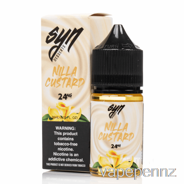 Nilla Custard - Syn Salts - 30mL 48mg VAPE NZ
